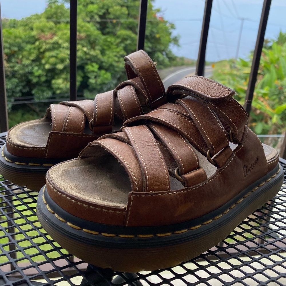 Vintage Doc Marten Platform Sandals